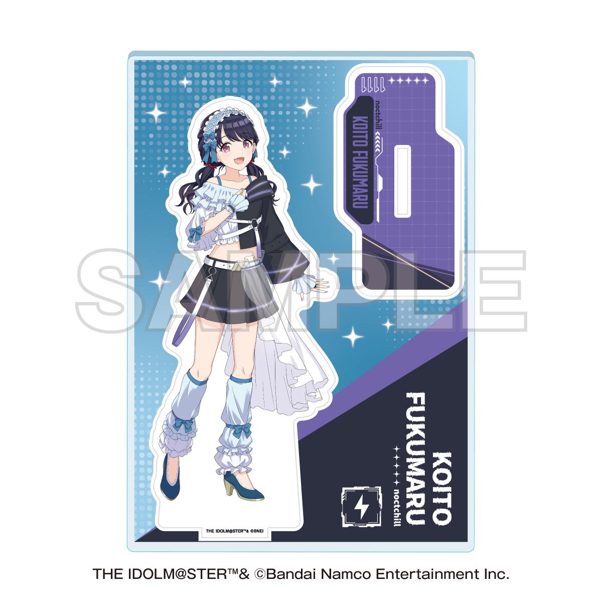 アイドルマスター シャイニーカラーズ（偶像大師 閃耀色彩） NTTドコモ合作系列 福丸小糸 亞克力立牌