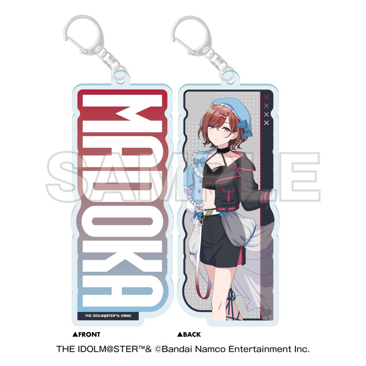 《偶像大師》_NTTドコモ×アイドルマスター シャイニーカラーズ（偶像大師 閃耀色彩） 樋口円香 雙面姓名鑰匙扣