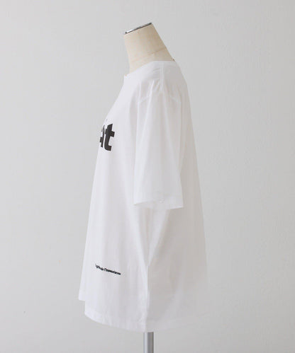 絲光材質 logo印花拼刺繡 T恤