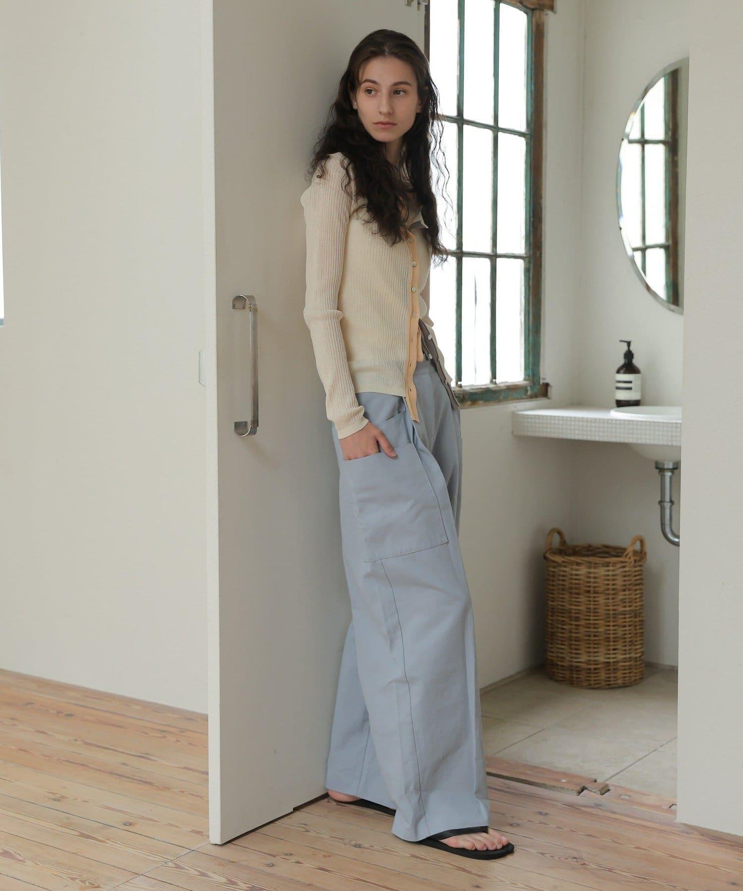 CINAMOD DOUBLE POCKET SLACKS 休閒褲