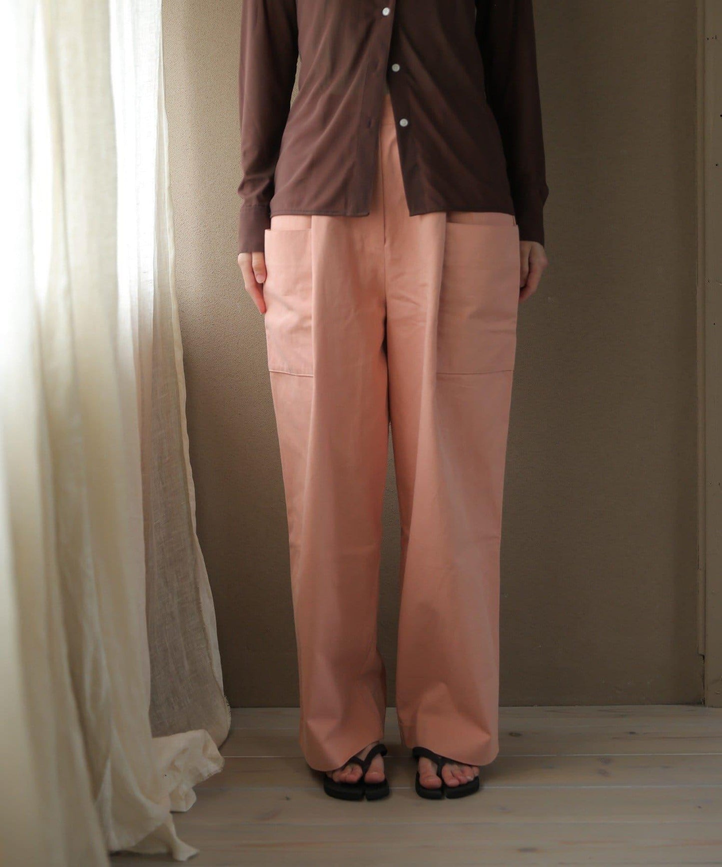 CINAMOD DOUBLE POCKET SLACKS 休閒褲
