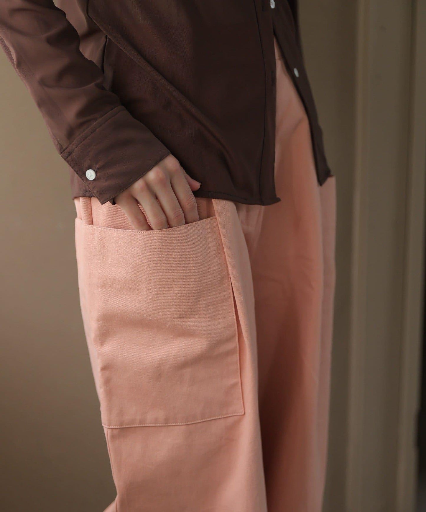 CINAMOD DOUBLE POCKET SLACKS 休閒褲
