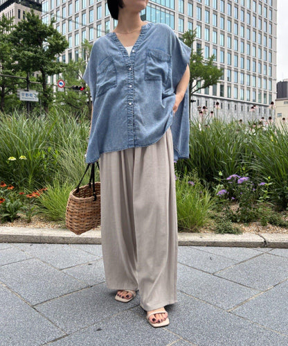 天絲法式襯衫
