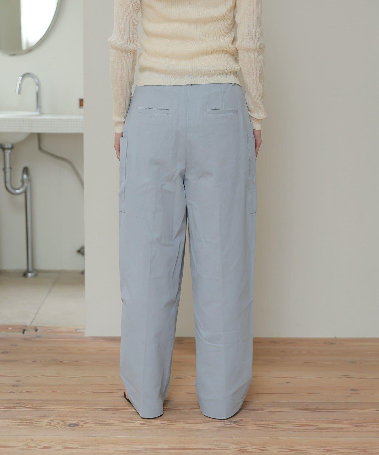 CINAMOD DOUBLE POCKET SLACKS 休閒褲