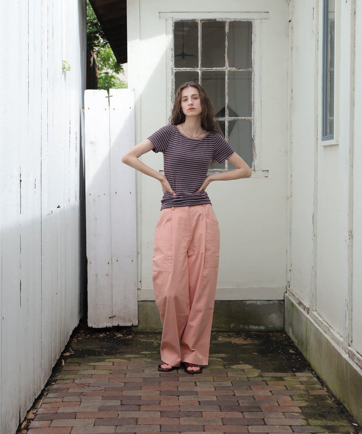 CINAMOD DOUBLE POCKET SLACKS 休閒褲