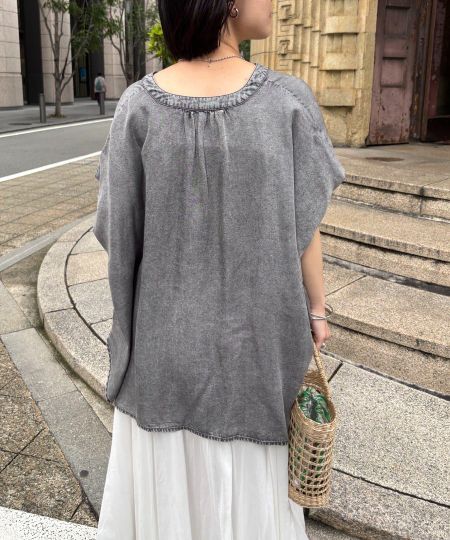 天絲法式襯衫