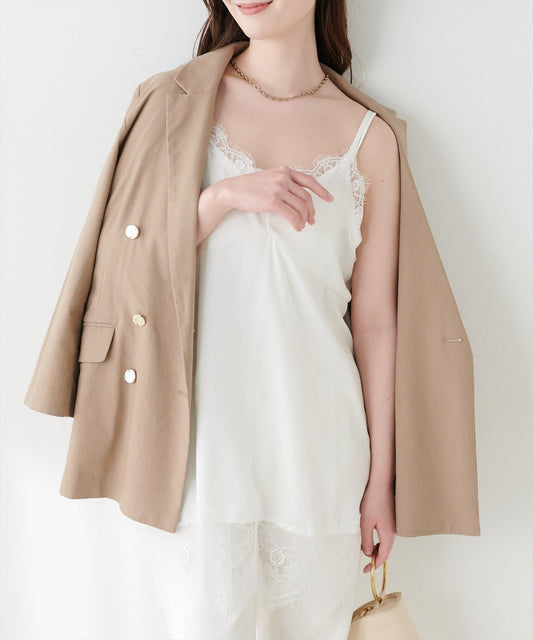 natural couture 蕾絲吊帶背心