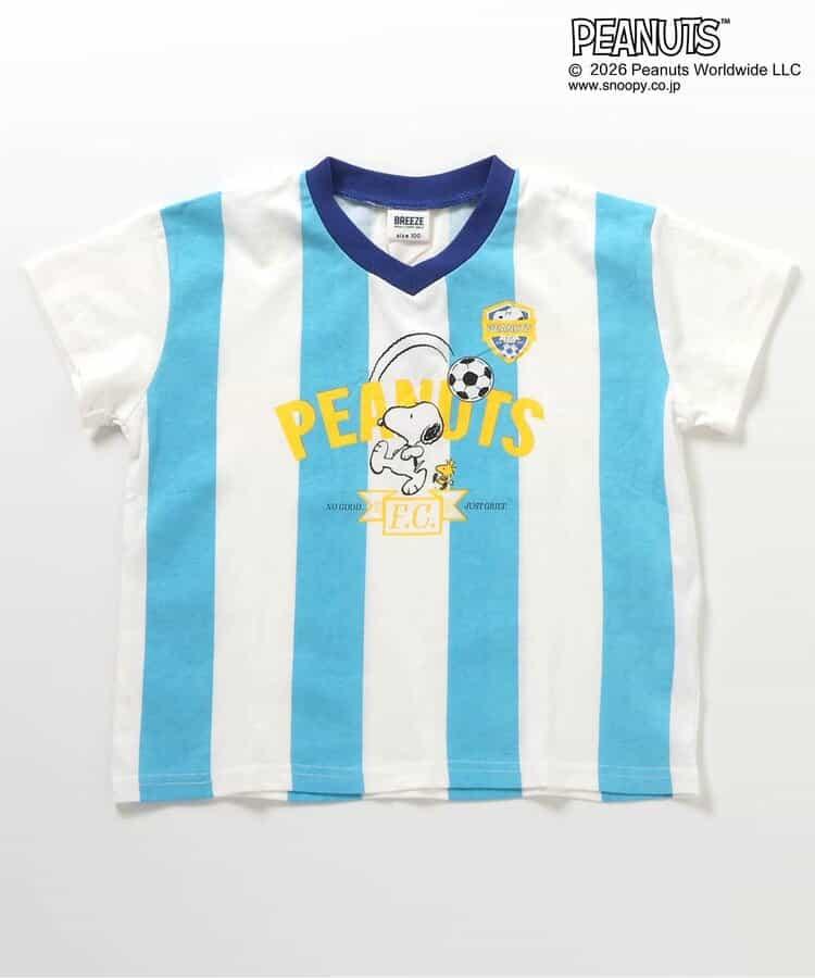 《PEANUTS》（花生漫畫） 足球隊服風T恤