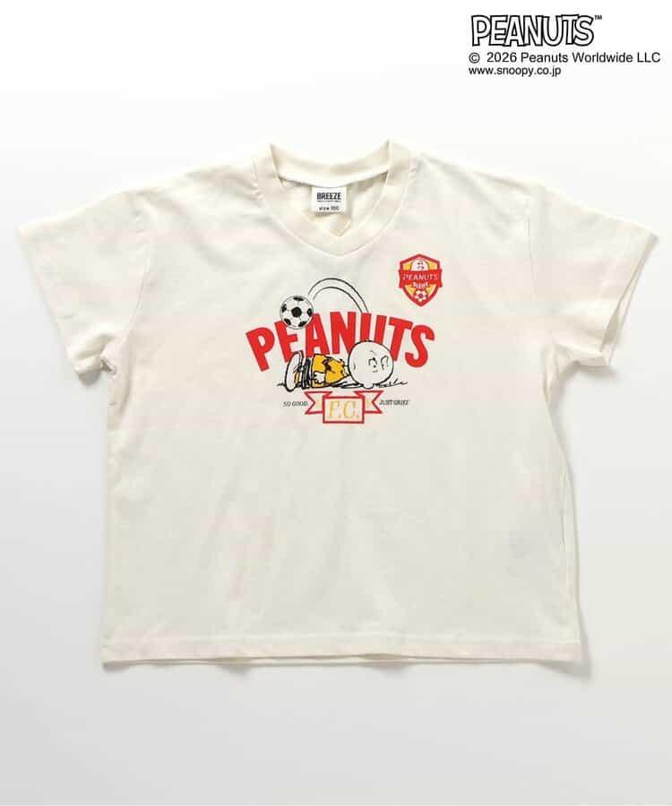 《PEANUTS》（花生漫畫） 足球隊服風T恤