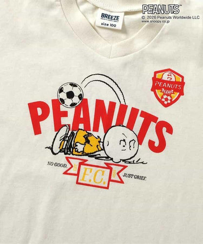 《PEANUTS》（花生漫畫） 足球隊服風T恤