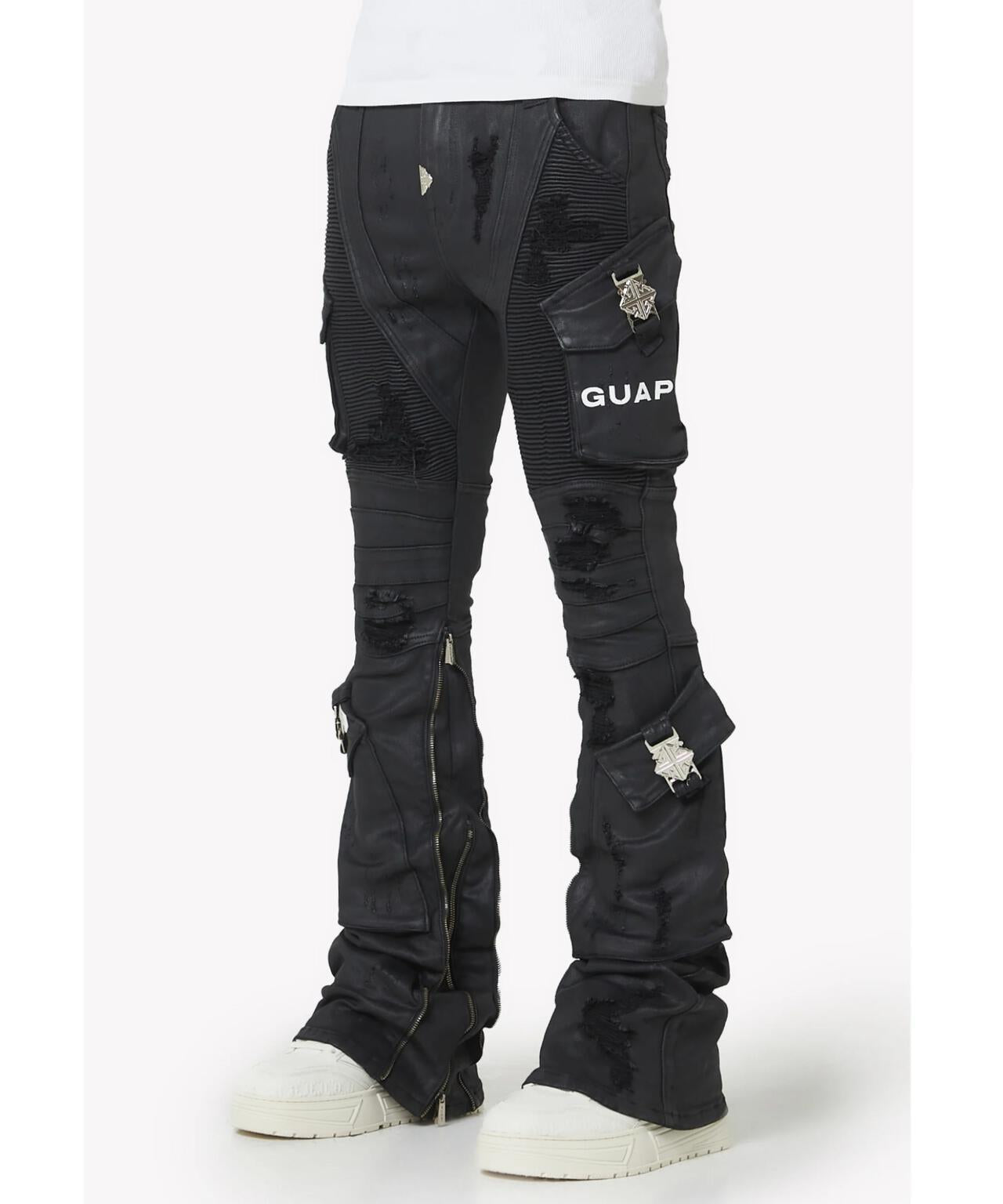 GUAPI Black Ops Waxed Denim 牛仔褲