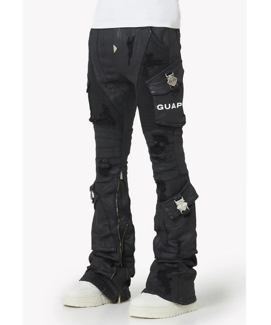 GUAPI Black Ops Waxed Denim 牛仔褲