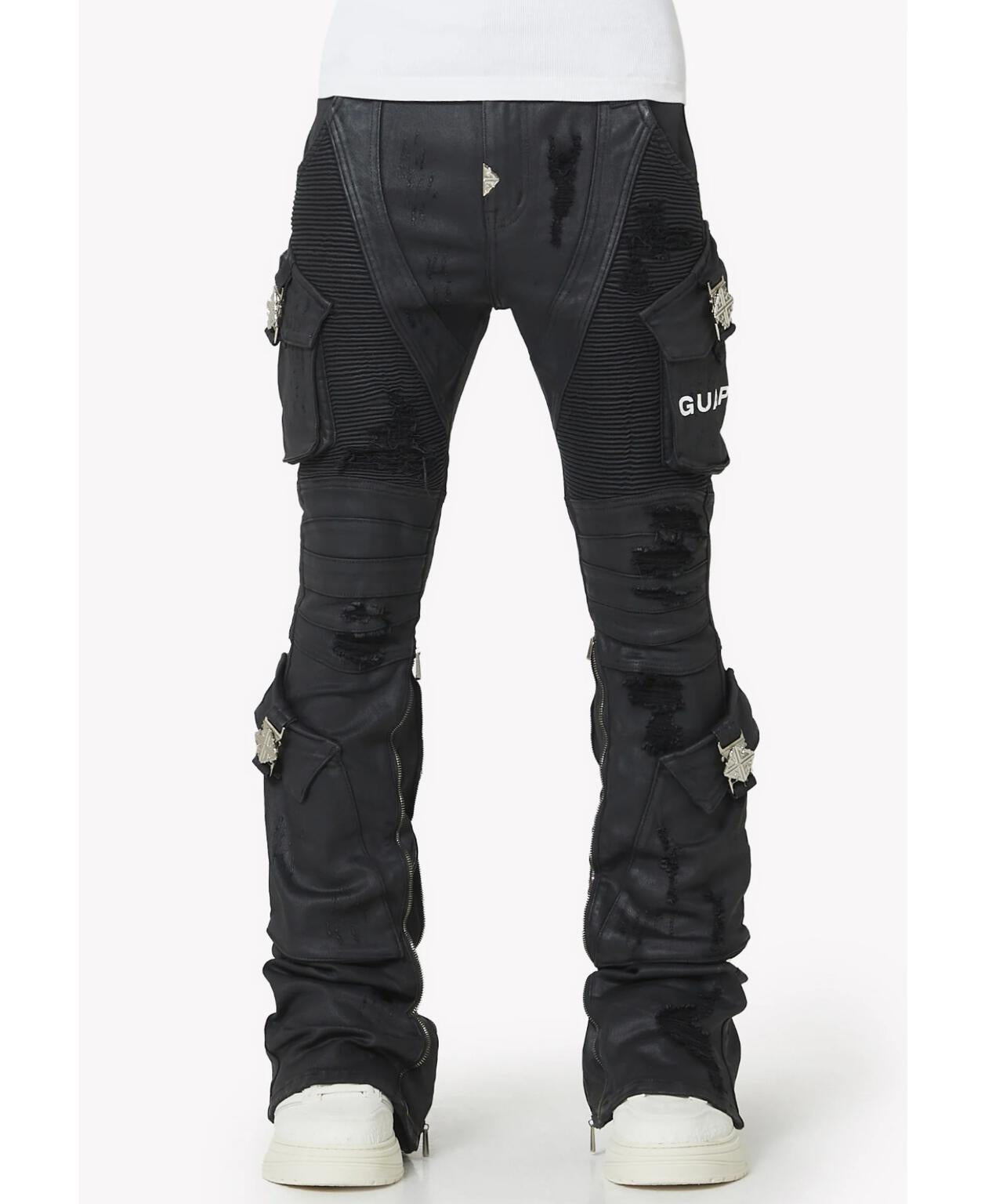 GUAPI Black Ops Waxed Denim 牛仔褲