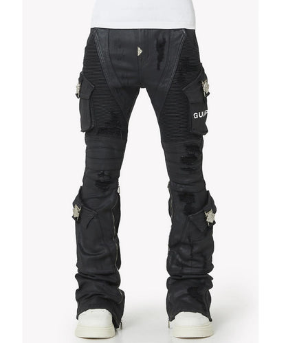 GUAPI Black Ops Waxed Denim 牛仔褲