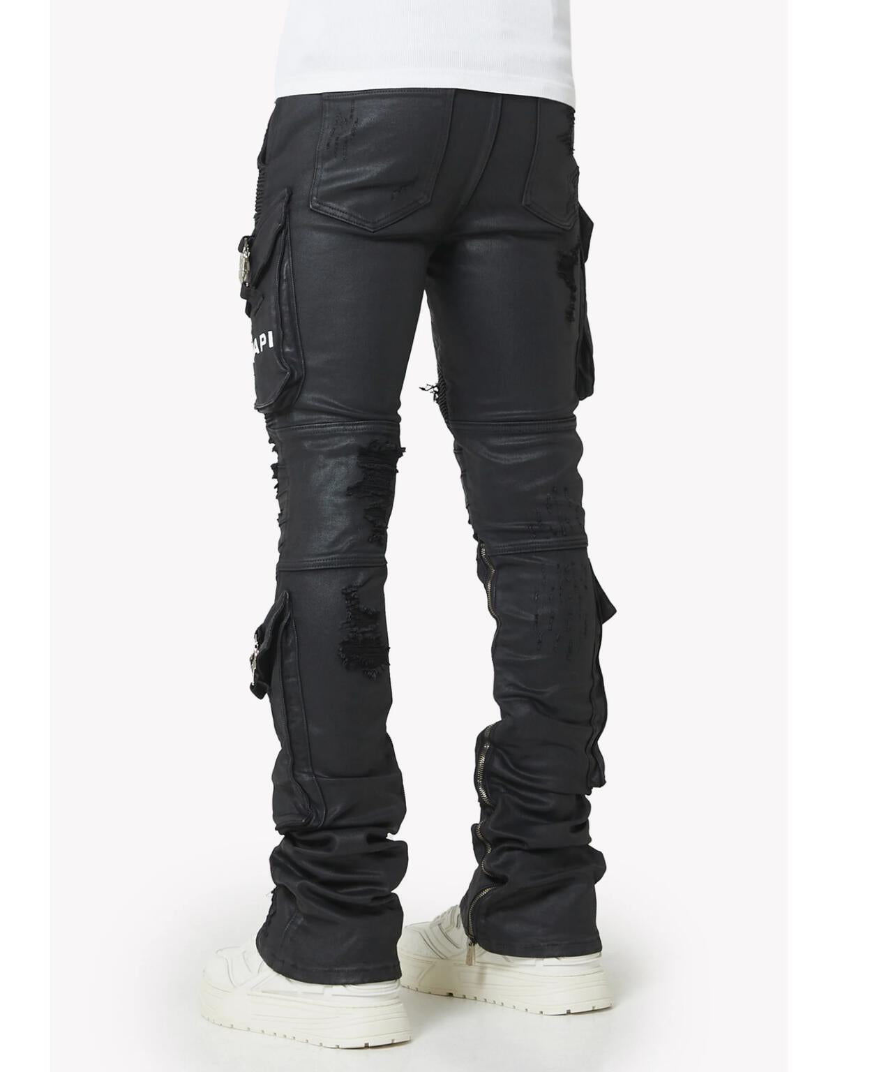 GUAPI Black Ops Waxed Denim 牛仔褲