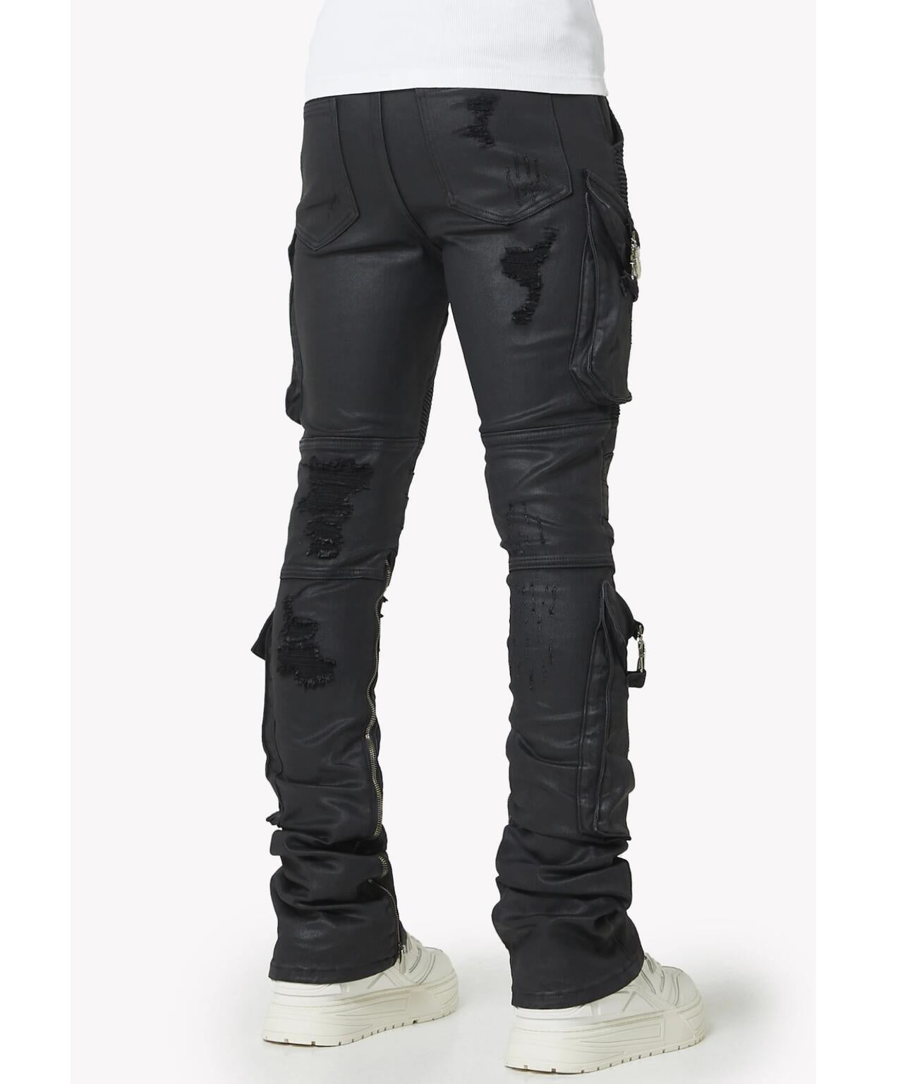 GUAPI Black Ops Waxed Denim 牛仔褲