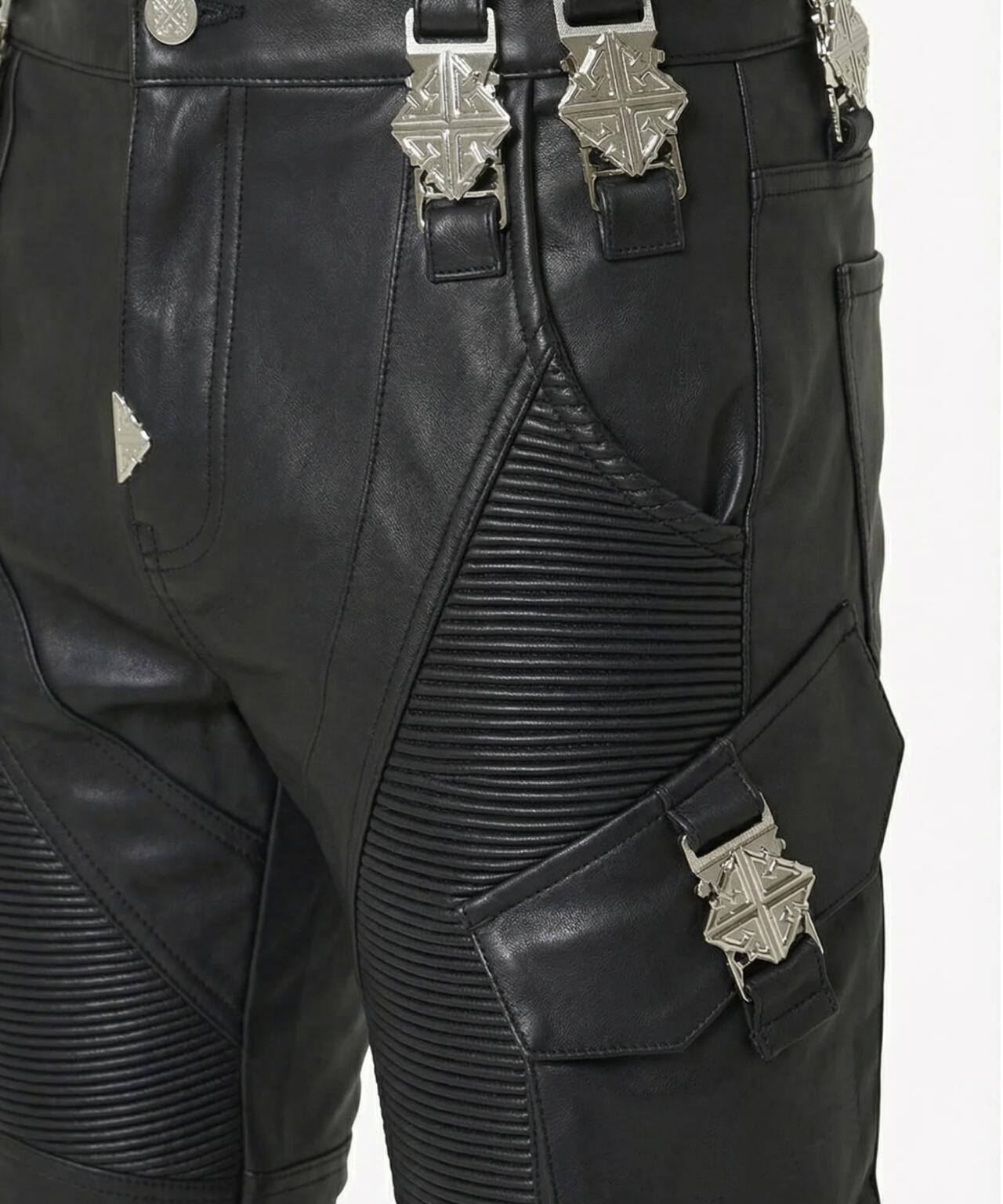 GUAPI グアピ Black Ops Leather Pant 褲子