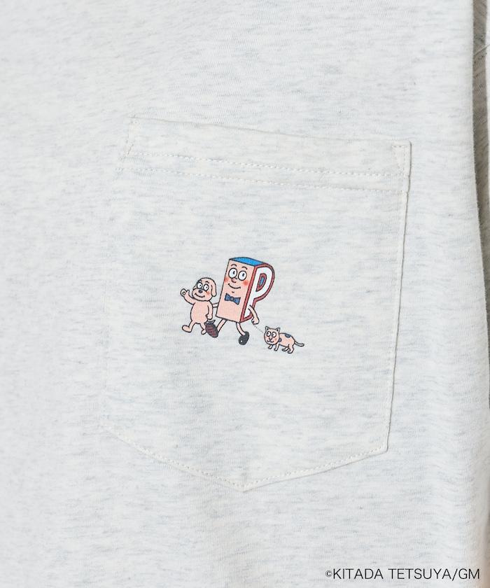 Pちゃん字母印花T恤