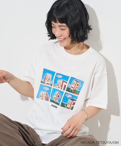 Pちゃん 六格漫畫T恤