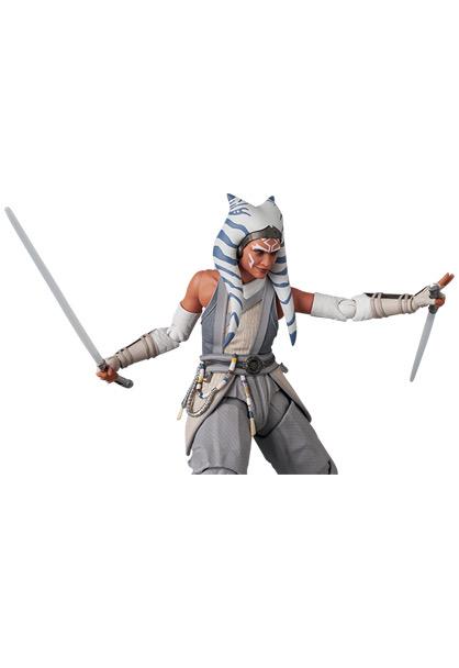 STAR WARS（星球大戰） MAFEX系列 AHSOKA TANO 手辦 WHITE COSTUME Ver.
