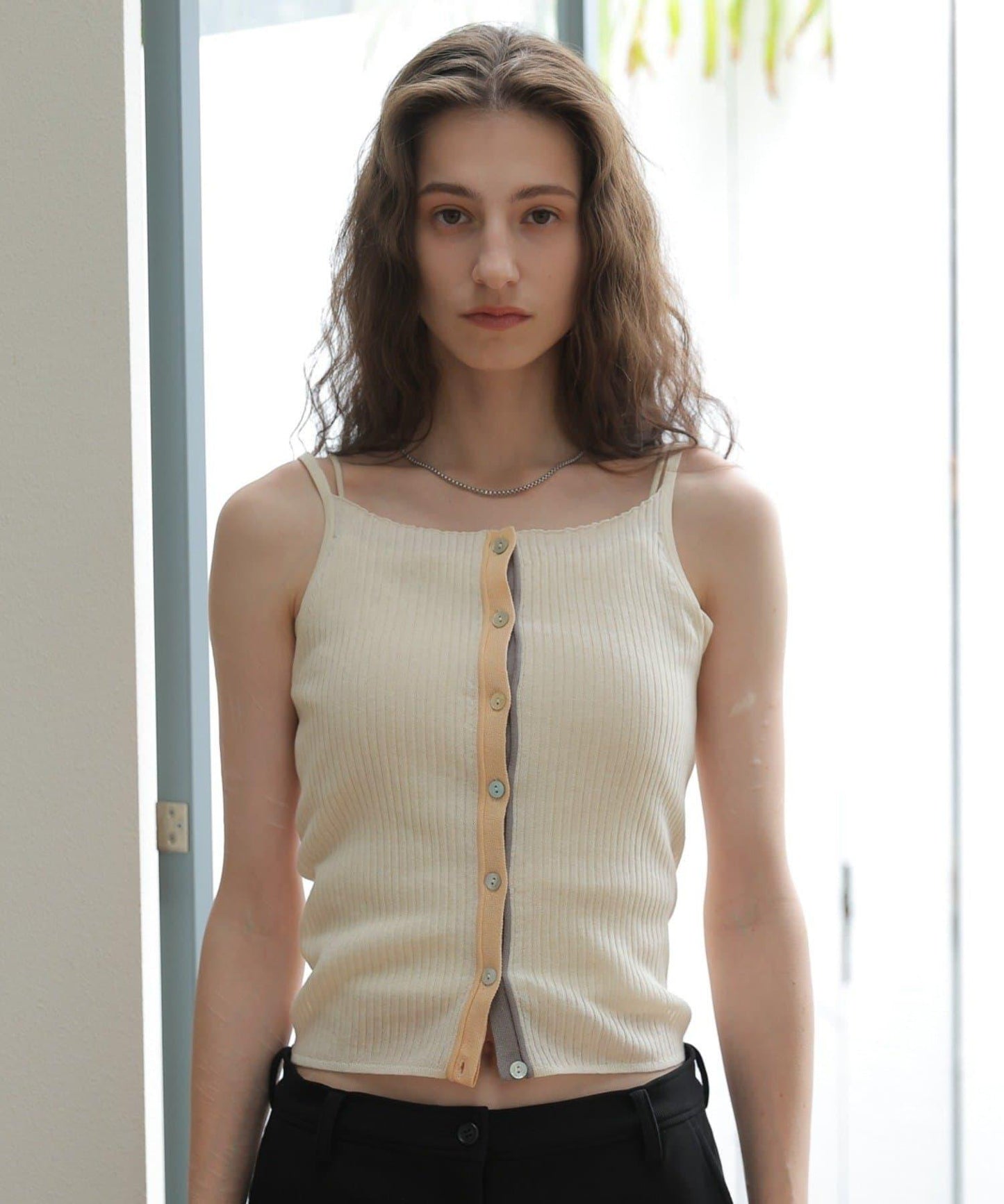 CINAMOD RIB KNIT CAMISOLE 羅紋針織吊帶背心
