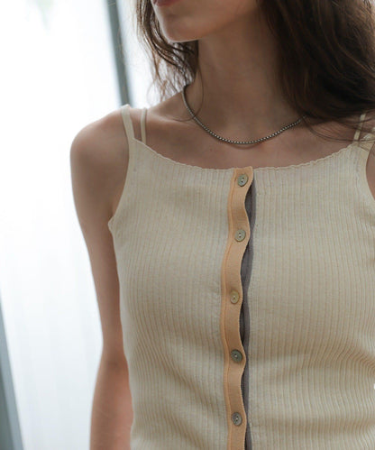 CINAMOD RIB KNIT CAMISOLE 羅紋針織吊帶背心