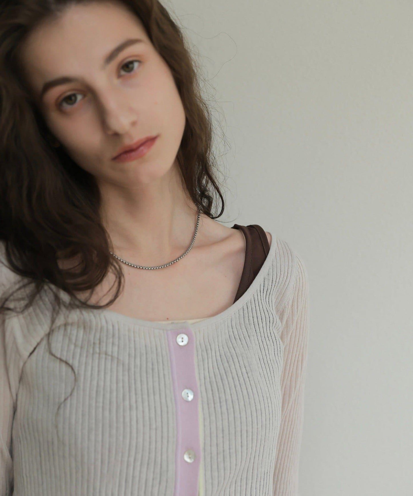 CINAMOD RIB KNIT 羅紋針織開衫