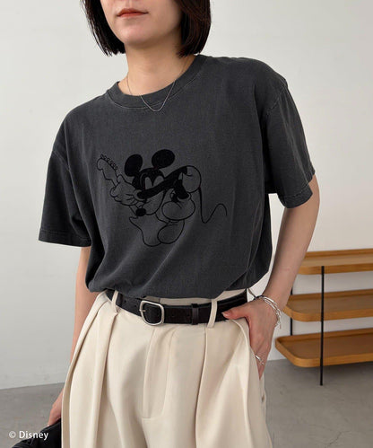 Guitar圖案 MICKEY T恤