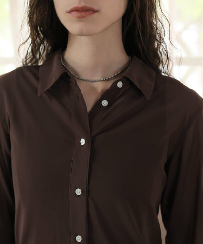 薄紗透視設計 TULLE SHEER SHIRT 襯衫