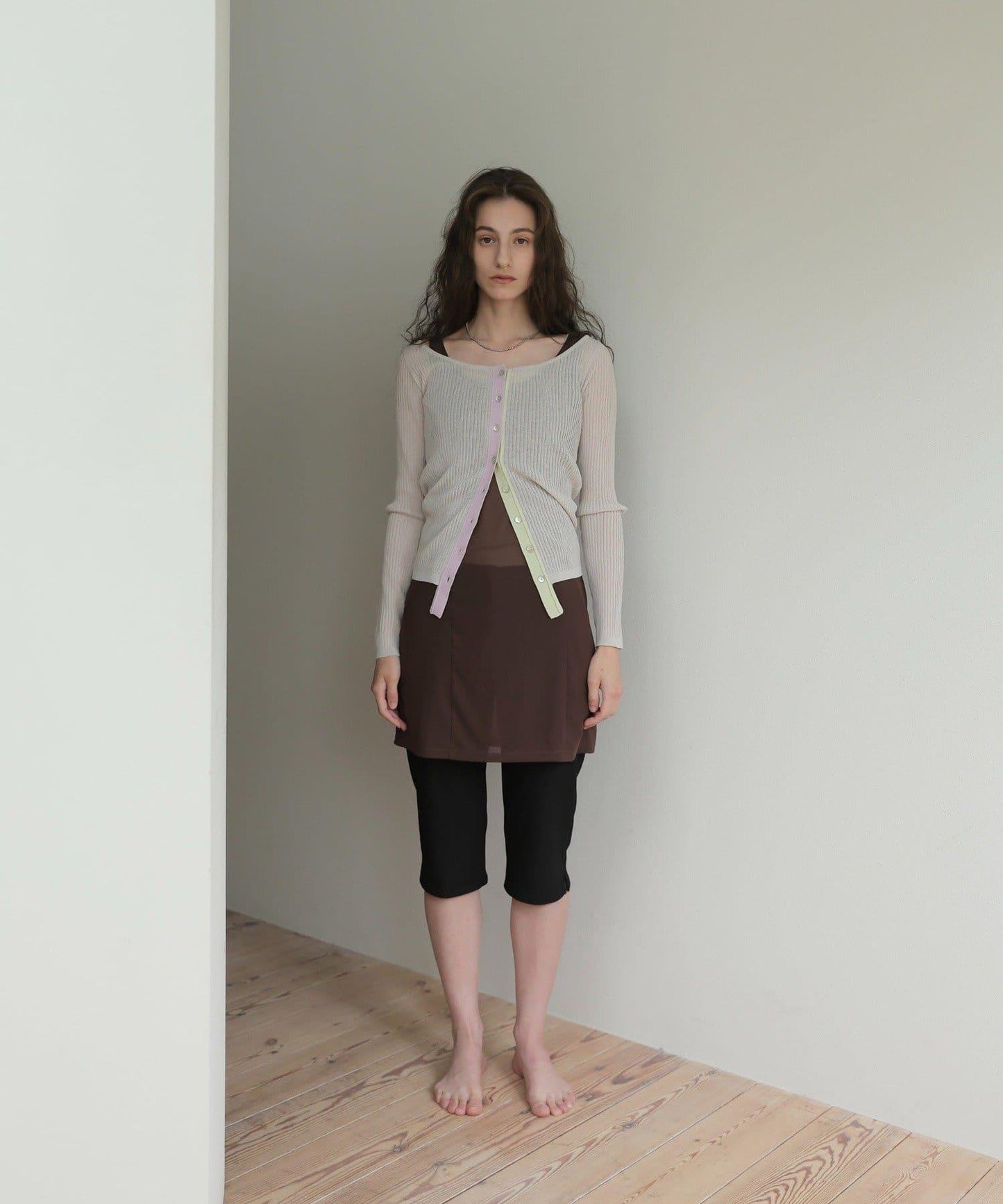 CINAMOD RIB KNIT 羅紋針織開衫