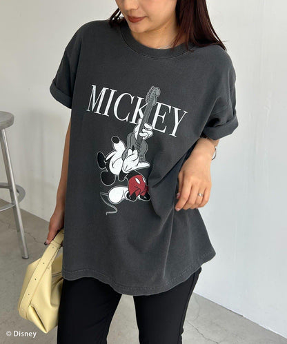 Guitar圖案 MICKEY T恤