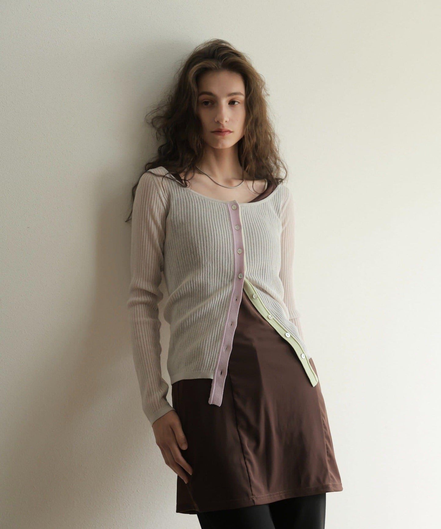 CINAMOD RIB KNIT 羅紋針織開衫
