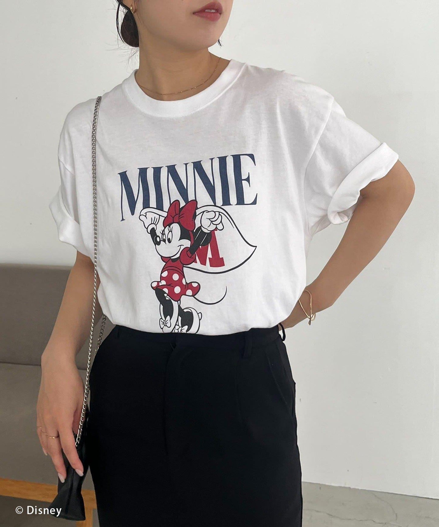 MINNIE 印花短袖 T恤