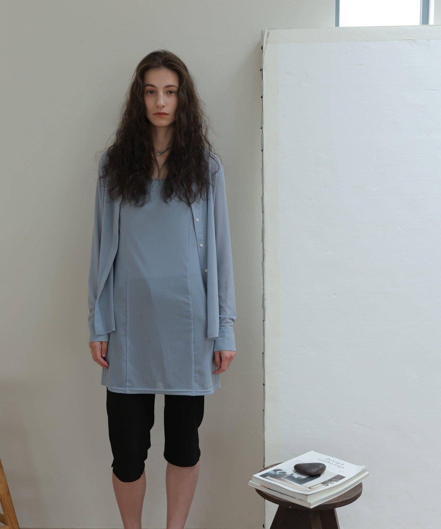 薄紗透視設計 TULLE SHEER SHIRT 襯衫