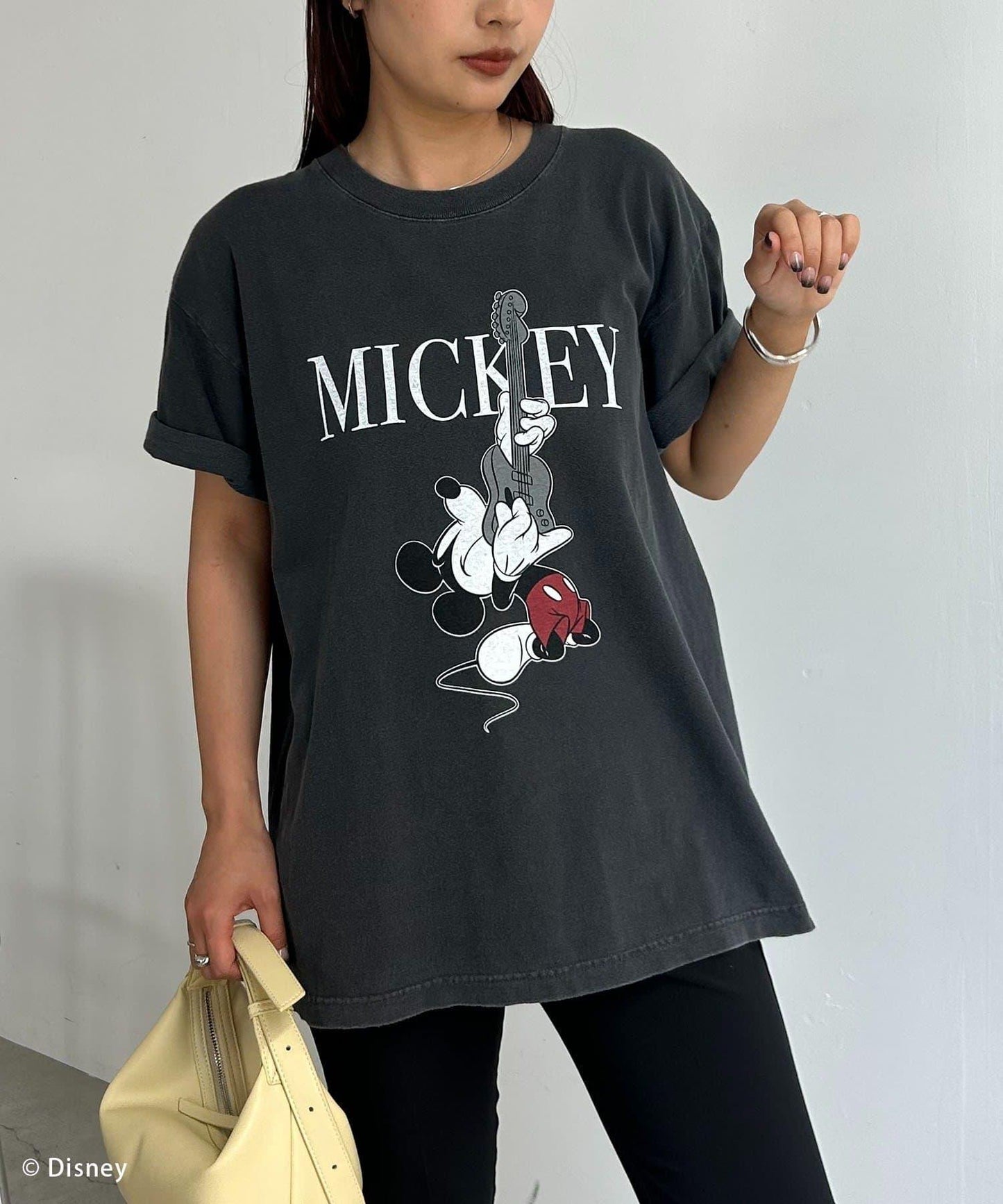 Guitar圖案 MICKEY T恤