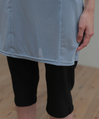 紗質透感連衣裙 CINAMOD TULLE SHEER ONE-PIECE