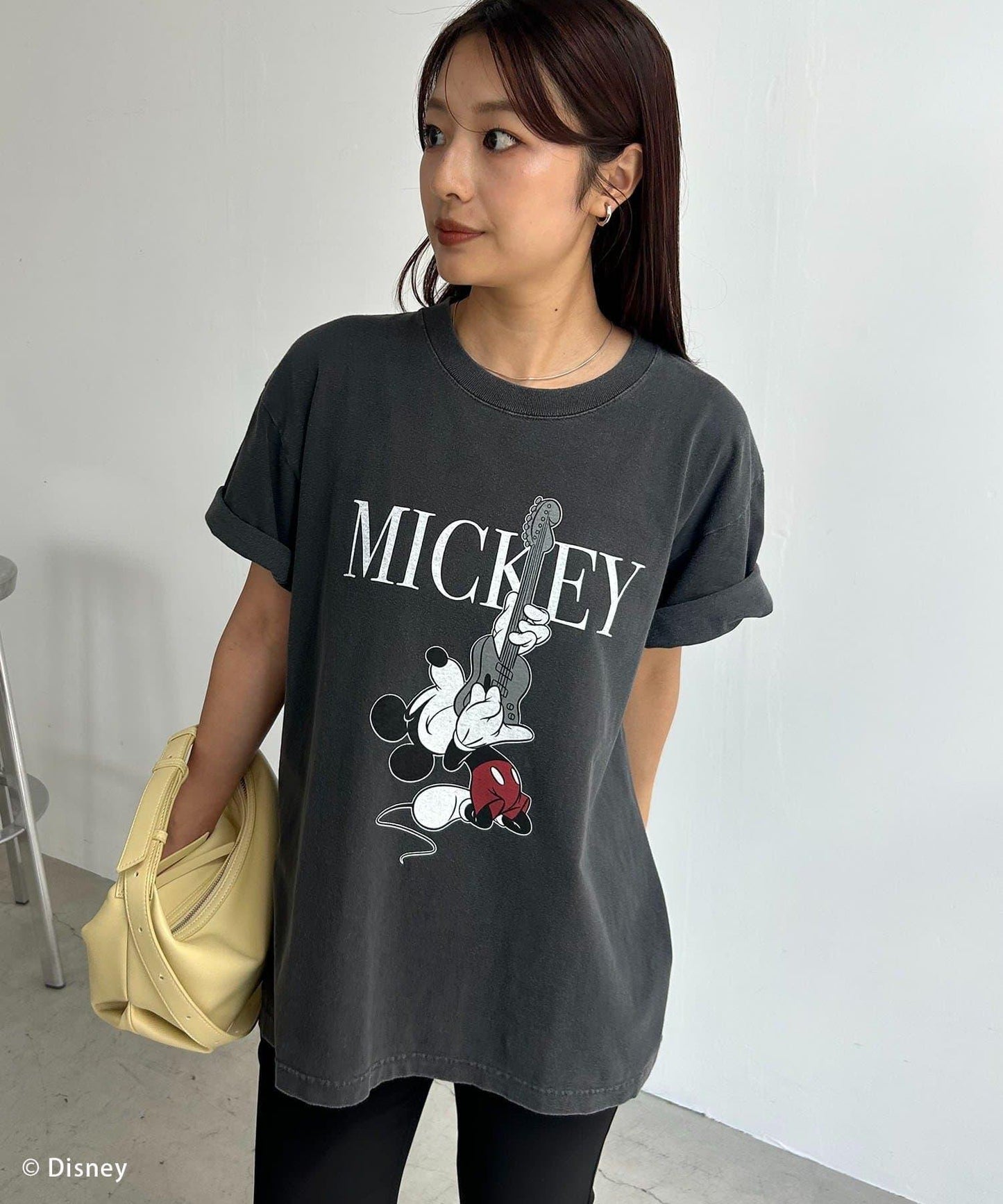 Guitar圖案 MICKEY T恤