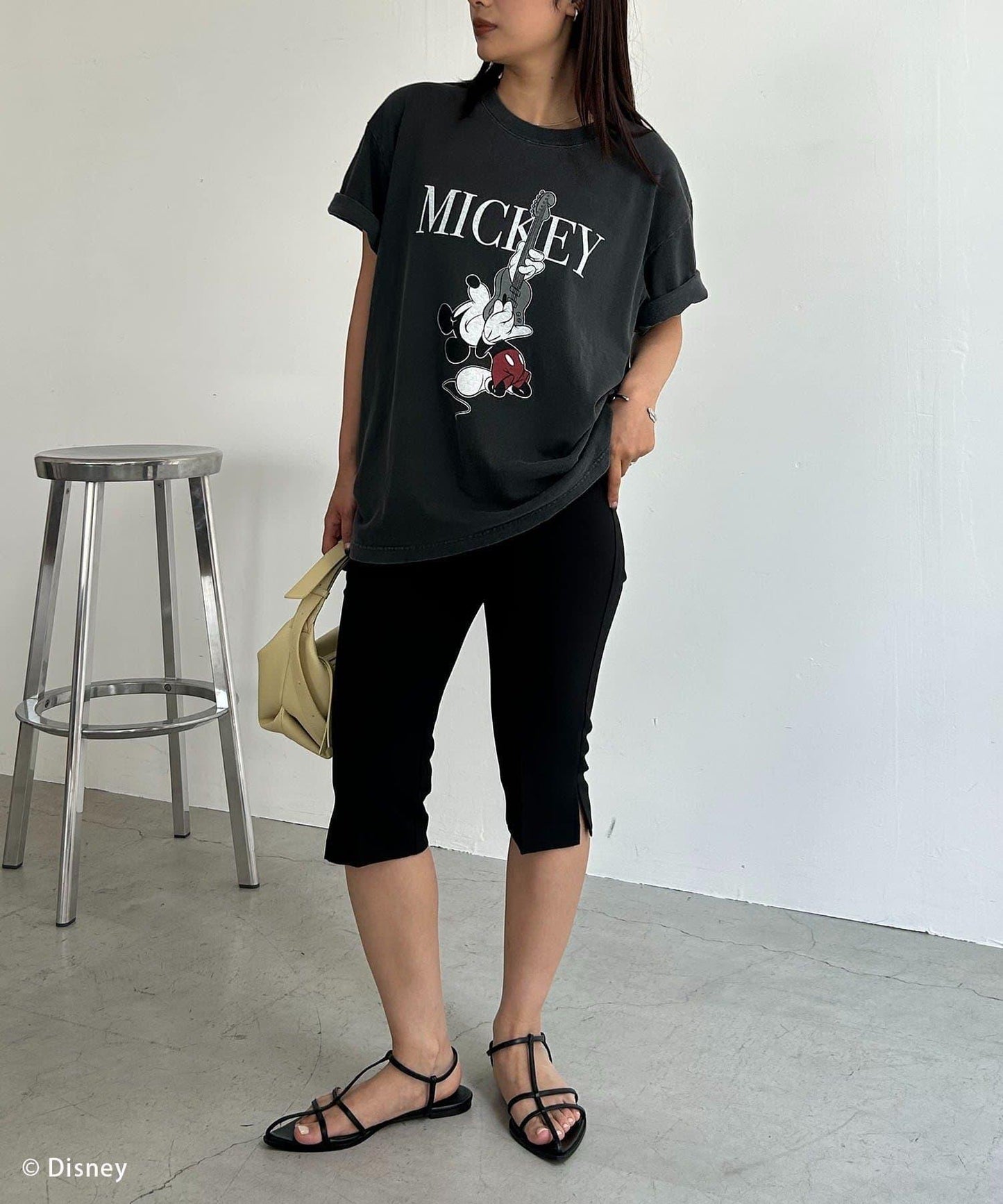 Guitar圖案 MICKEY T恤