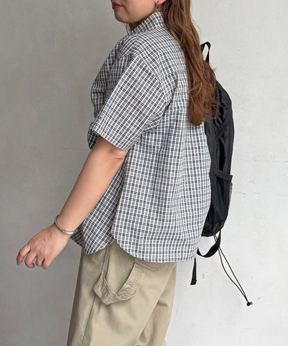 U.S. POLO ASSN. 褶皺設計短袖襯衫