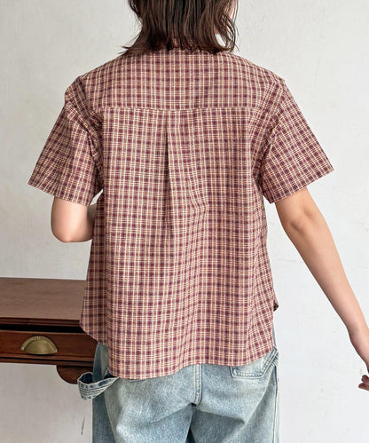 U.S. POLO ASSN. 褶皺設計短袖襯衫