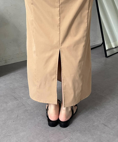 背心拼接連衣裙