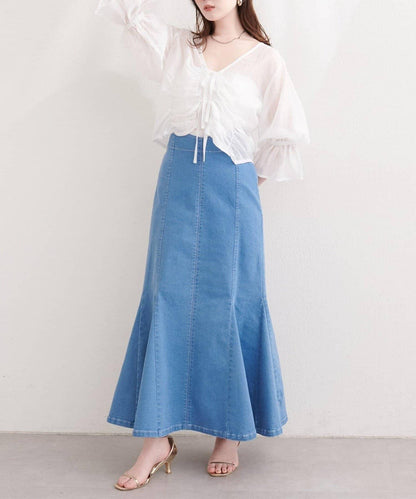natural couture 褶皺蝴蝶結襯衫