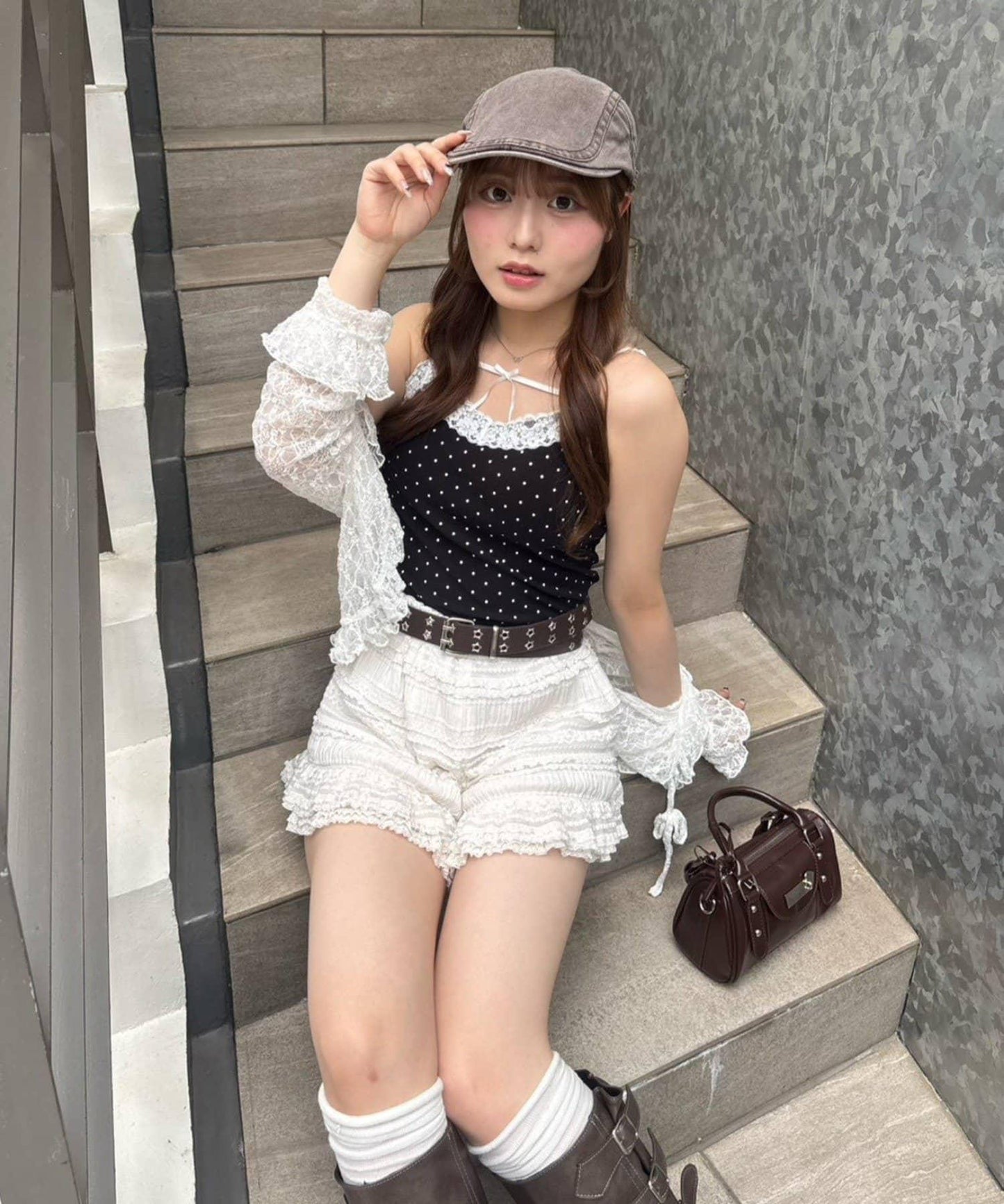 帶胸墊多色組合吊帶背心
