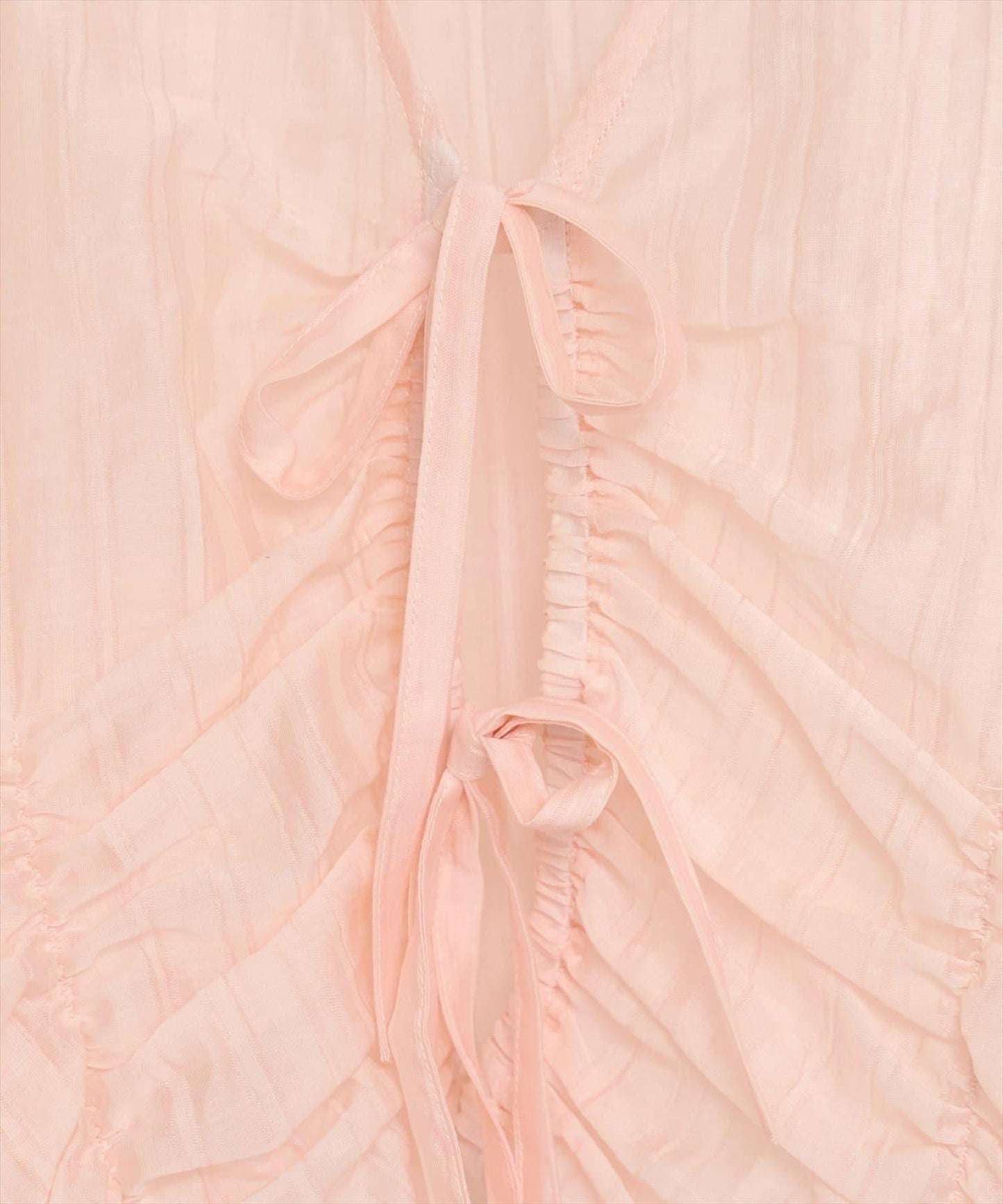 natural couture 褶皺蝴蝶結襯衫