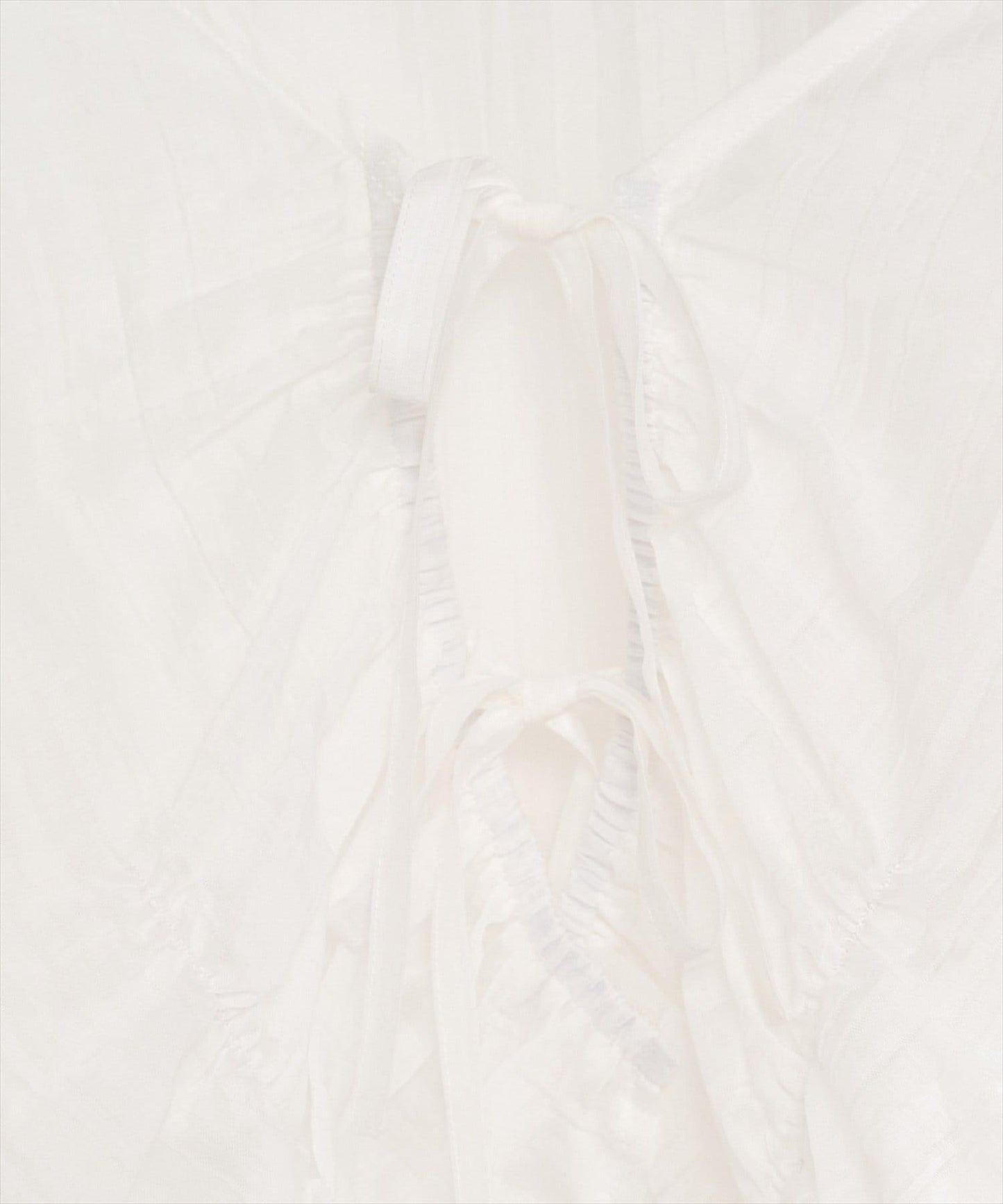natural couture 褶皺蝴蝶結襯衫