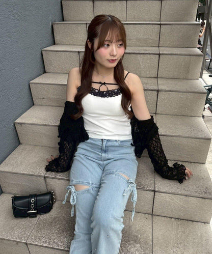 帶胸墊多色組合吊帶背心