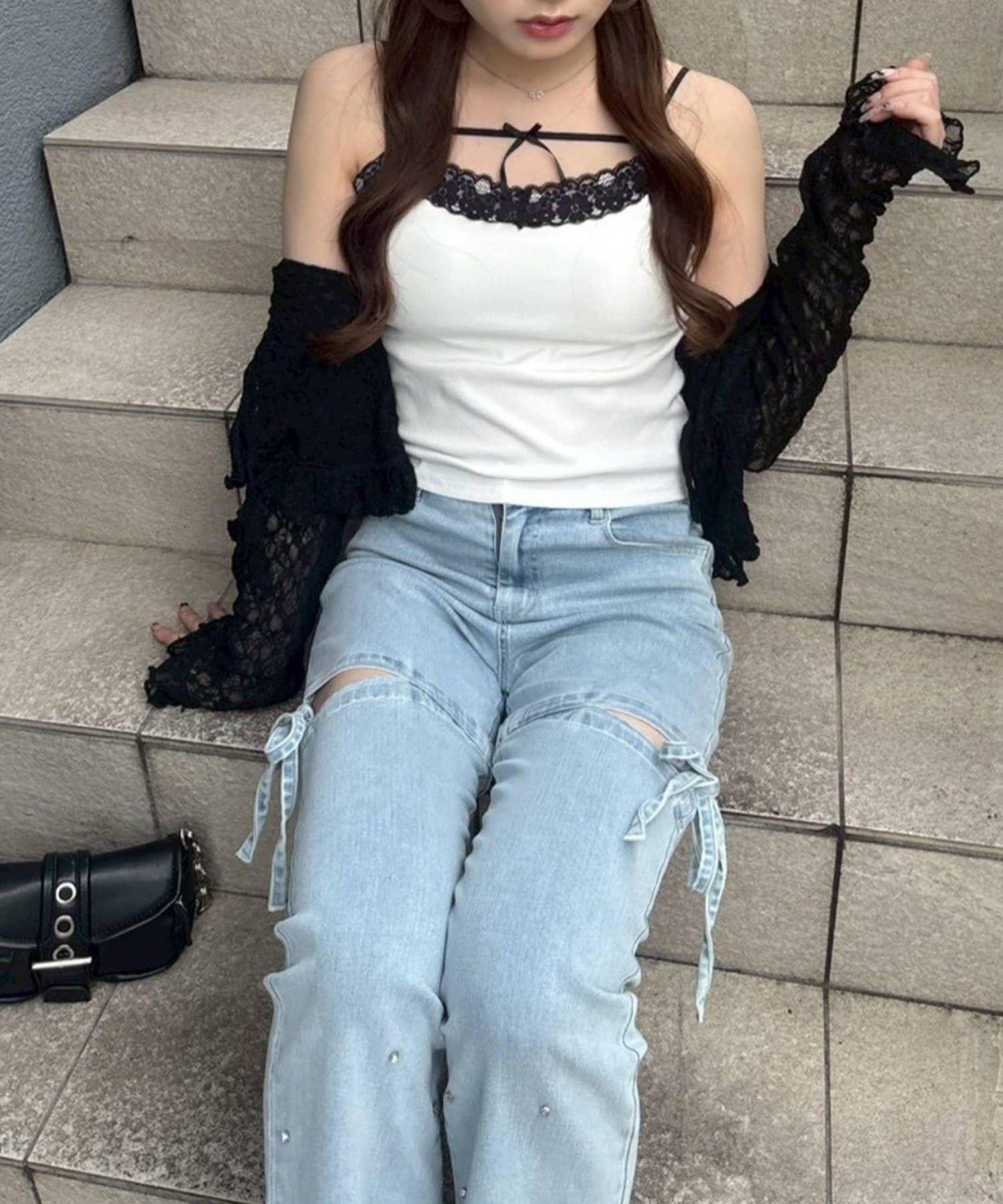 帶胸墊多色組合吊帶背心