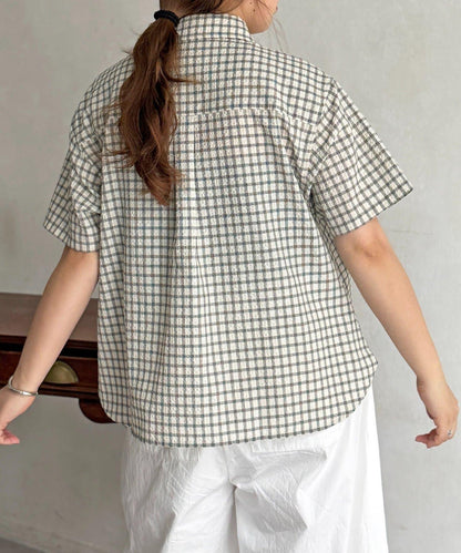 U.S. POLO ASSN. 褶皺設計短袖襯衫