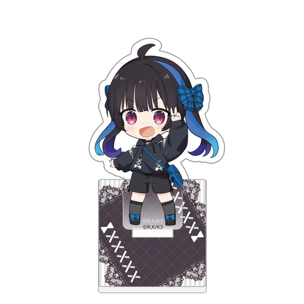 彼女、お借りします_アクリルメモスタンド（八重森みに／ゴシック風デート服）