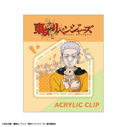 東京リベンジャーズ_アクリルクリップ_三ツ谷 隆_withペット
